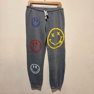 Hipchik Couture Smiley Face Sweatpants